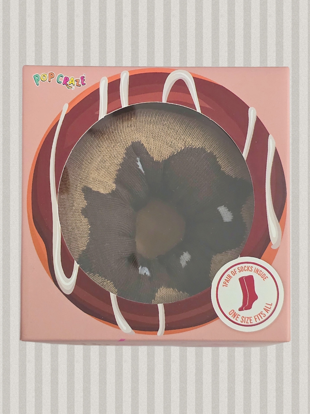 PopCraze - Doughnut Crew Socks - Pick 1 - Picture 4 of 5